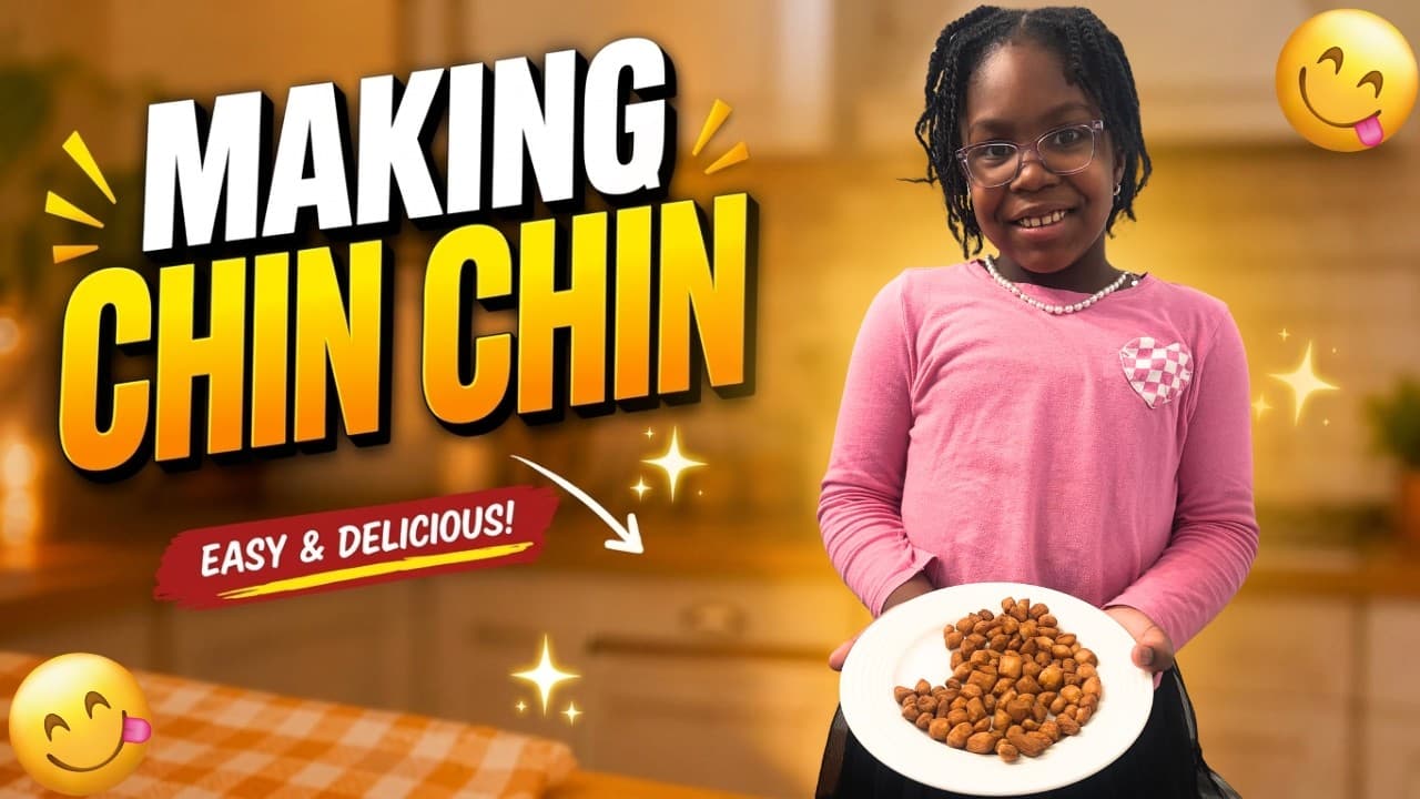 Kuku makes chin chin